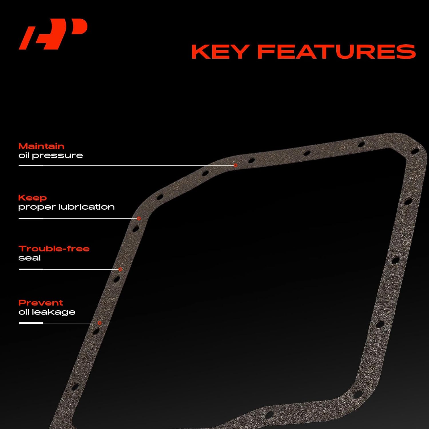 A-Premium Transmission Oil Pan Gasket Set, Compatible with Toyota Camry, RAV4, Corolla, Highlander, Sienna, Matrix, Avalon & Lexus RX350, RX330, RX300, ES300, ES330 & Scion tC, xB & Pontiac Vibe