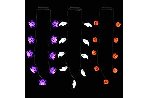 3Pcs Halloween Necklace Lights for Party