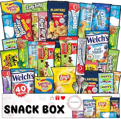 Amazon.com: CRAVEBOX Healthy Snack Box (35 Count) Easter Variety Pack ...