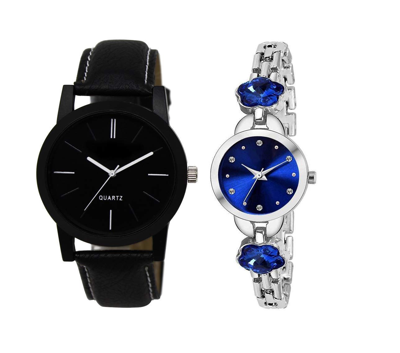 RPS FASHION WITH DEVICE OF R Analogue Black Dial Womens & Mens Couple Watch (B07PWSRVH7) Amazon Price History, Amazon Price Tracker