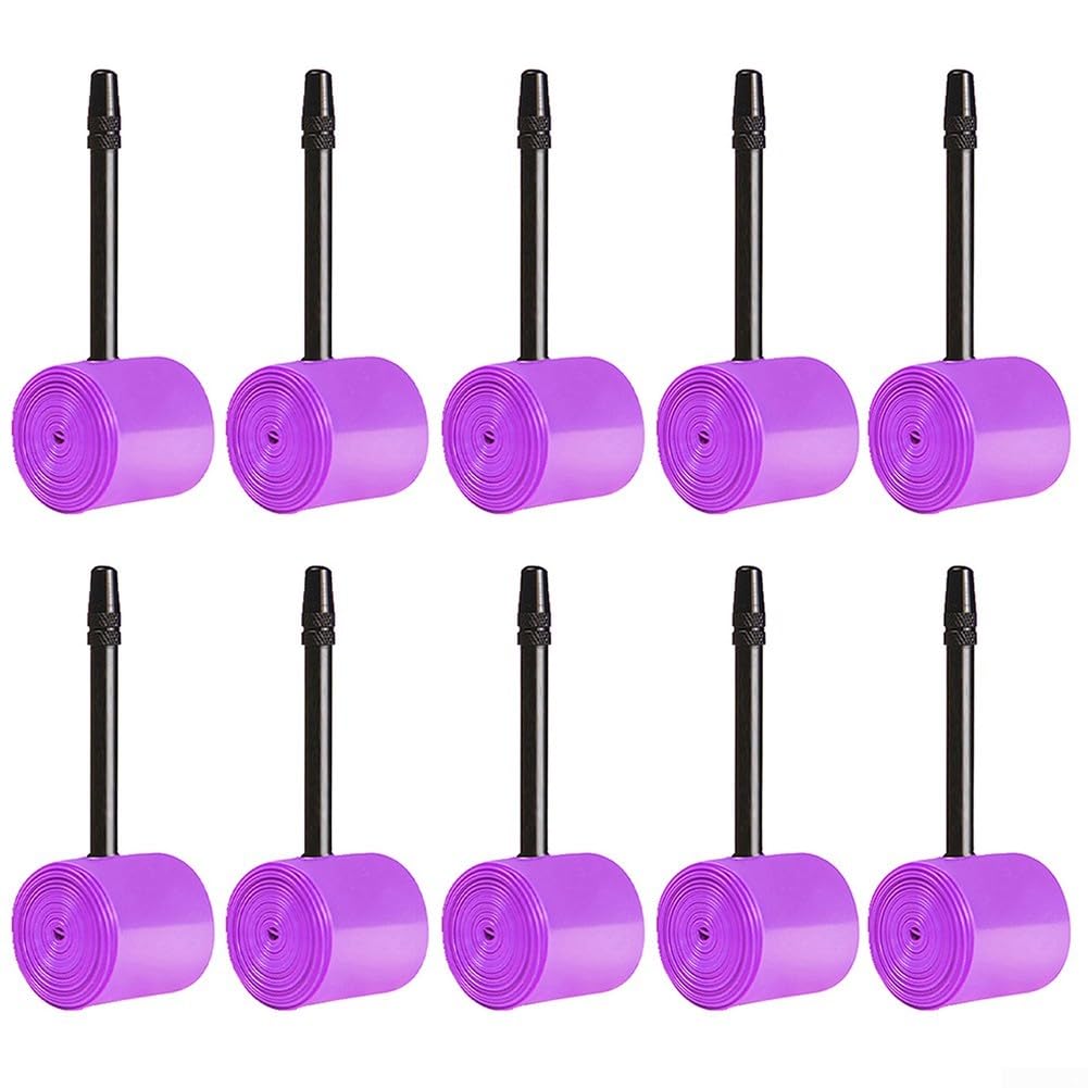 Camera d'aria ultraleggera 406 da 50,8 cm, per pneumatici da 20 x 1,0-1,75, valvola in metallo di qualità, per mountain bike, colore viola