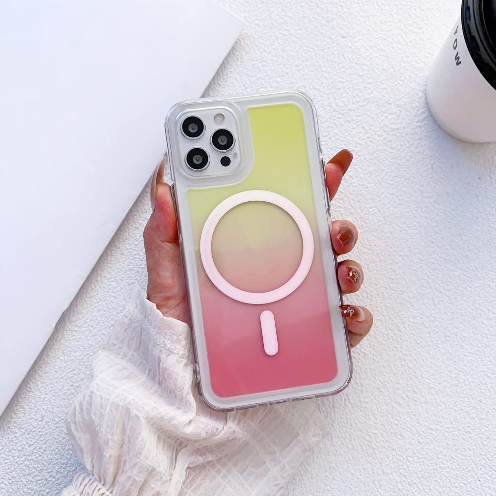 Housse iphone14 Pro Max magnétique dégradé anti-choc pour éviter les rayures d'objectif - 7