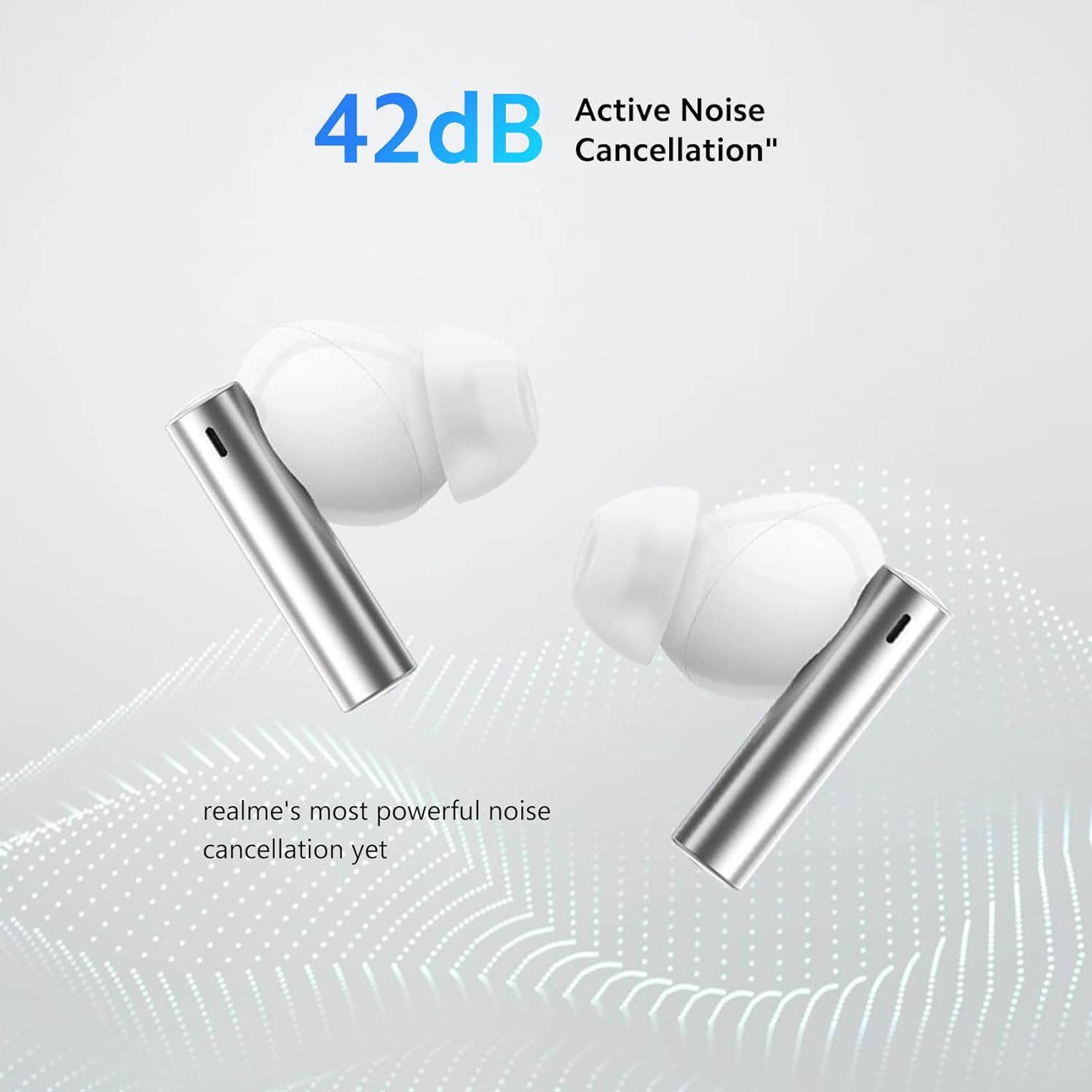 realme Buds Air 3 Cuffie Bluetooth 5.2,Auricolari Wireless con Microfono,Cuffie In-ear Cancellazione del Rumore,Bassi Migliorati Cuffiette Sport Portatili Compatibile Android iOS-Bianco realme Buds Air 3 Cuffie Bluetooth 5.2,Auricolari Wireless con Microfono,Cuffie In-ear Cancellazione del Rumore,Bassi Migliorati Cuffiette Sport Portatili Compatibile Android iOS-Bianco