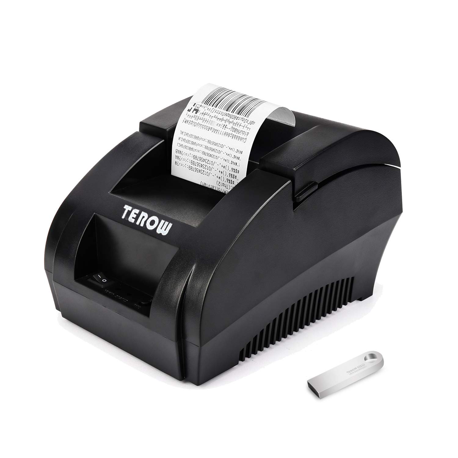 Buy TEROW T5890K Receipt Printer 58mm Thermal POS Printer Portable USB