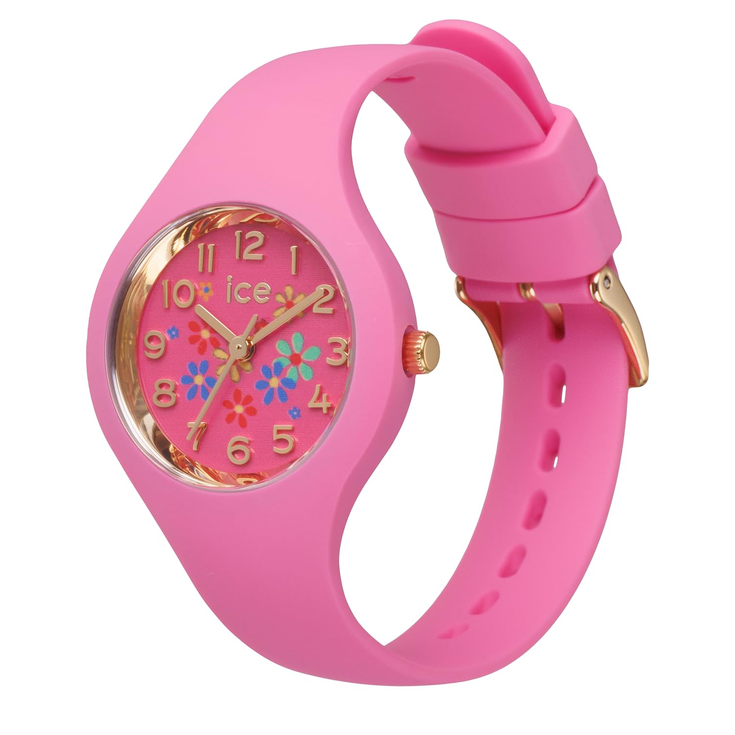 ICE-WATCH - Ice Flower - Damenuhr mit Silikonarmband (Extra small)