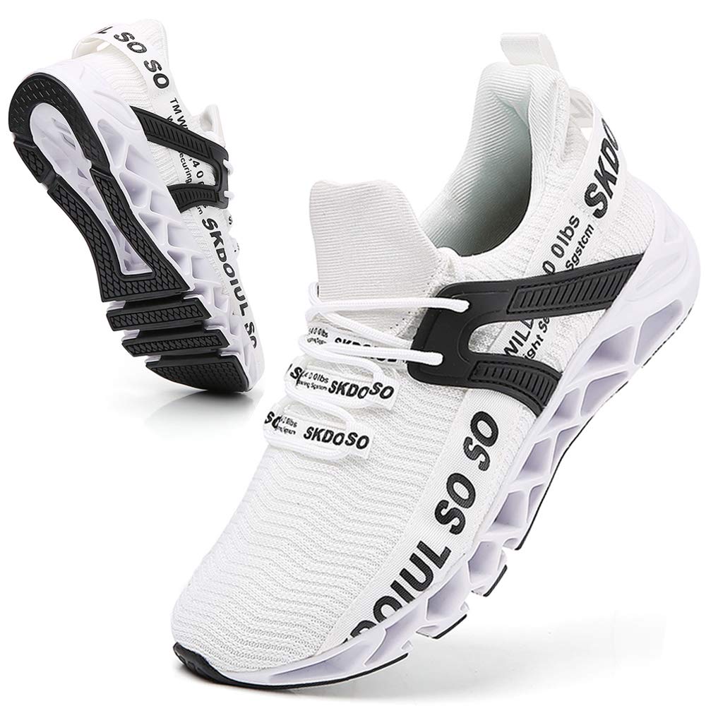 SKDOIUL Sport Running Shoes for Mens Mesh Breathable Trail Runners Fashion Sneakers