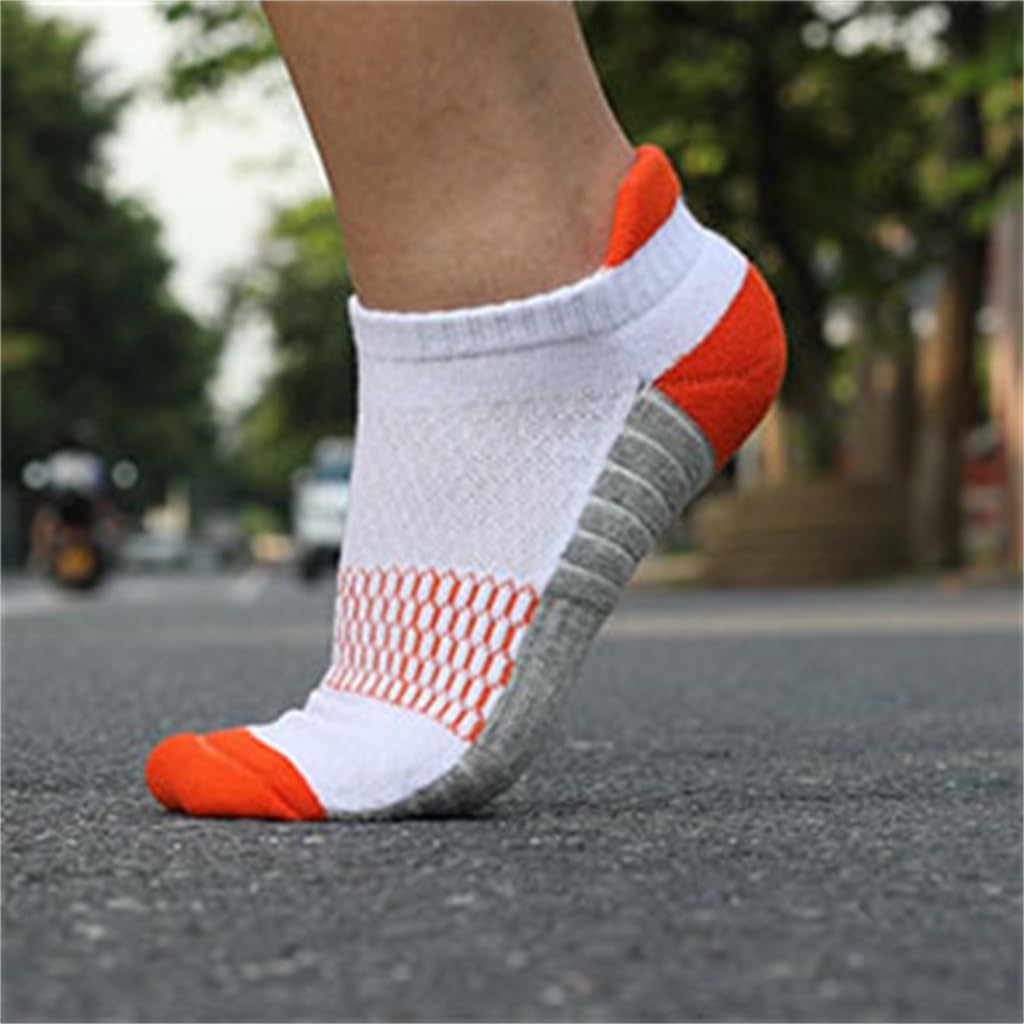 Thickened Running Socks With Towel Bottom, Cotton Socks, Sweat Absorbing And Breathable Sports Socks