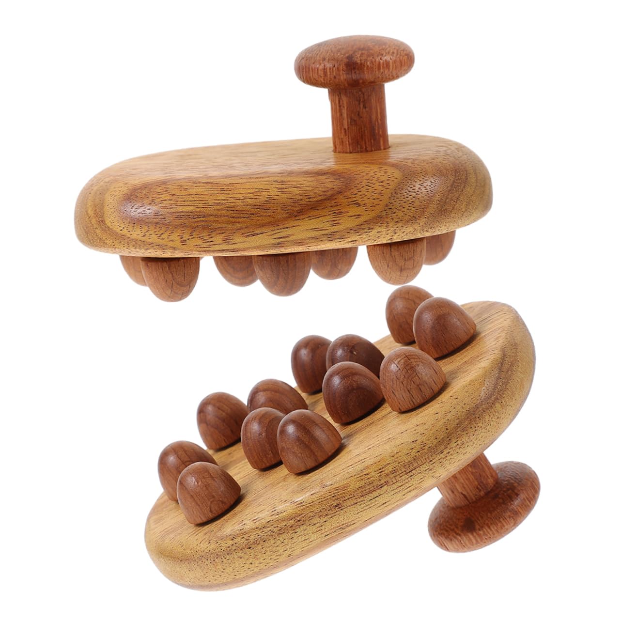 Cepillo De Masaje De Sándalo Para El Cuero Cabelludo Cepillo Para El Cabello Ducha Cuero Cabelludo Masajeador Corporal Peine 2 piezas x 4