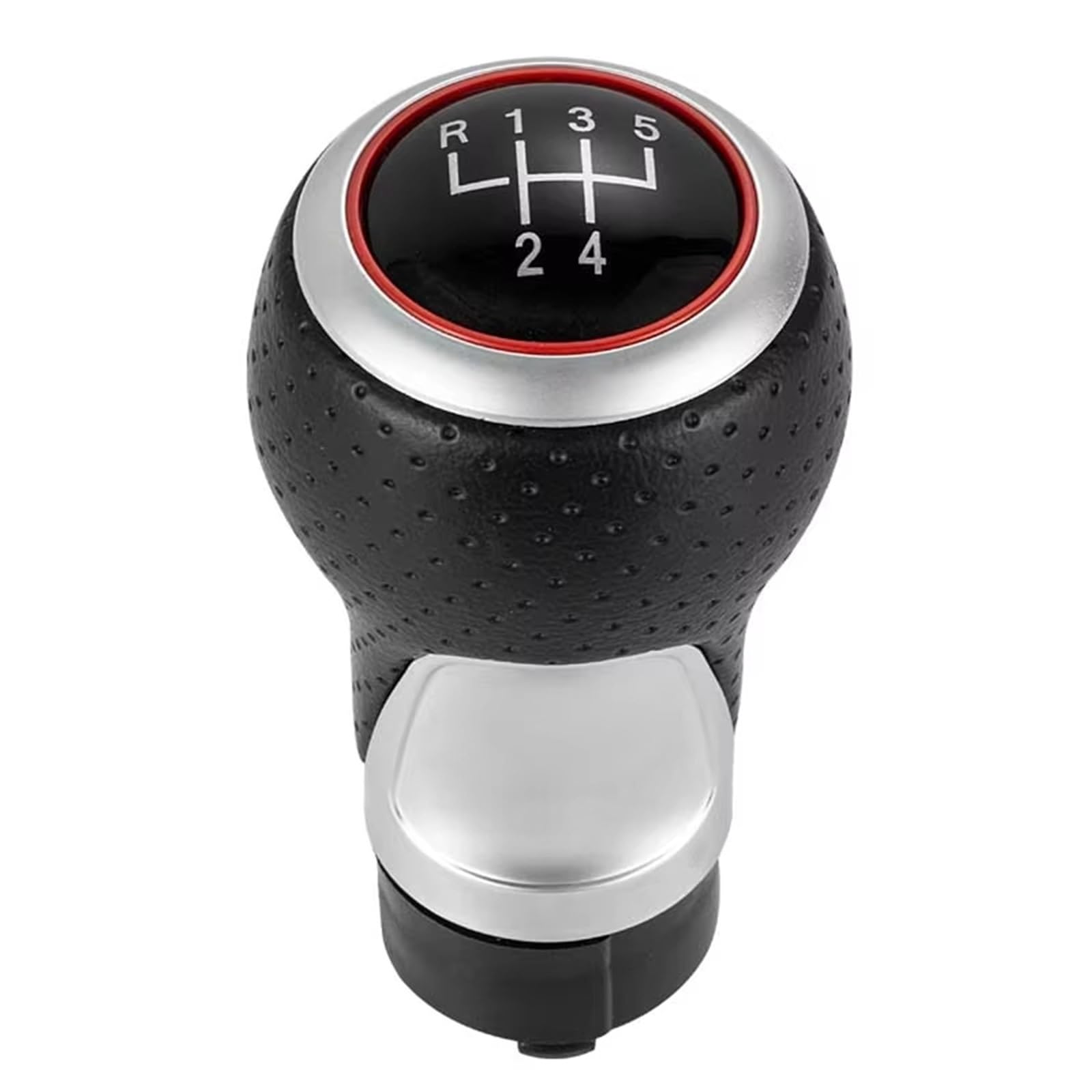 Vticedzjb Red Compatible With Seat For Ibiza 6J For Leon Mk1 12Mm 5 6 Speed Car Shift Knob Gear Knob Shifter Car Gear Shifter Knob Gear Lever Shift Knob Car Engine Hood Sound(,R12345)