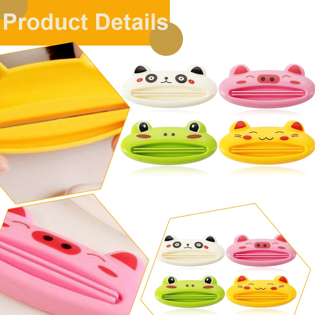 Spremi Tubetto Per Dentifricio E Creme - 8 Pezzi Multicolore, Risparmio E Zero Sprechi - Foto 12