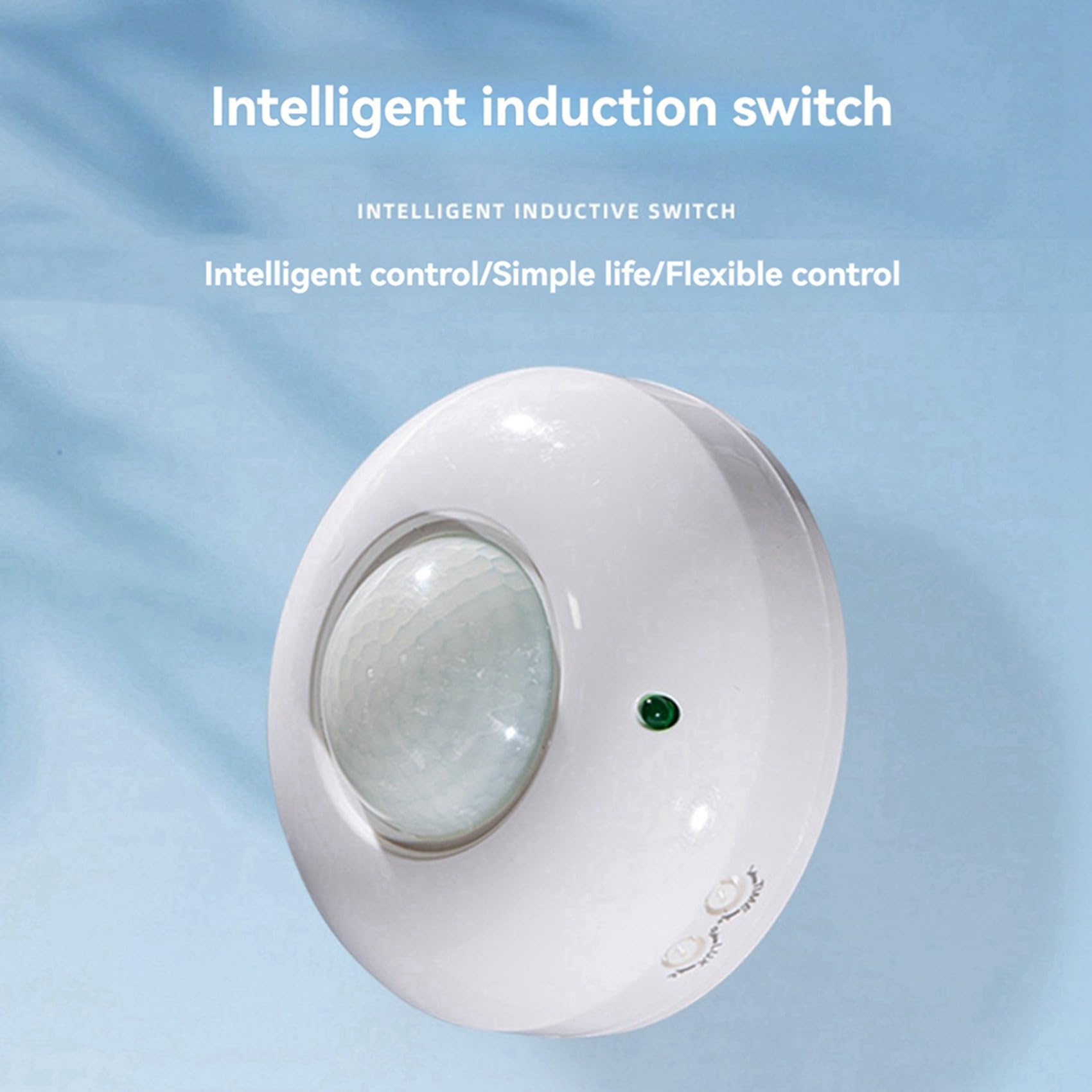 5X Sensore di Movimento A Soffitto Regolabile A 360°, Interruttore Della Luce di Presenza per Risparmio Energetico e Sicurezza