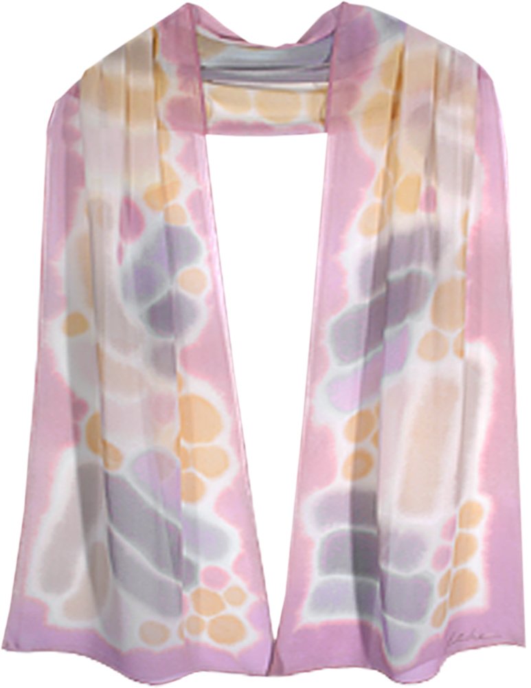ULRIKE ~ The violet of blackberries in cream + lavenders, taupe, and beige-image-0