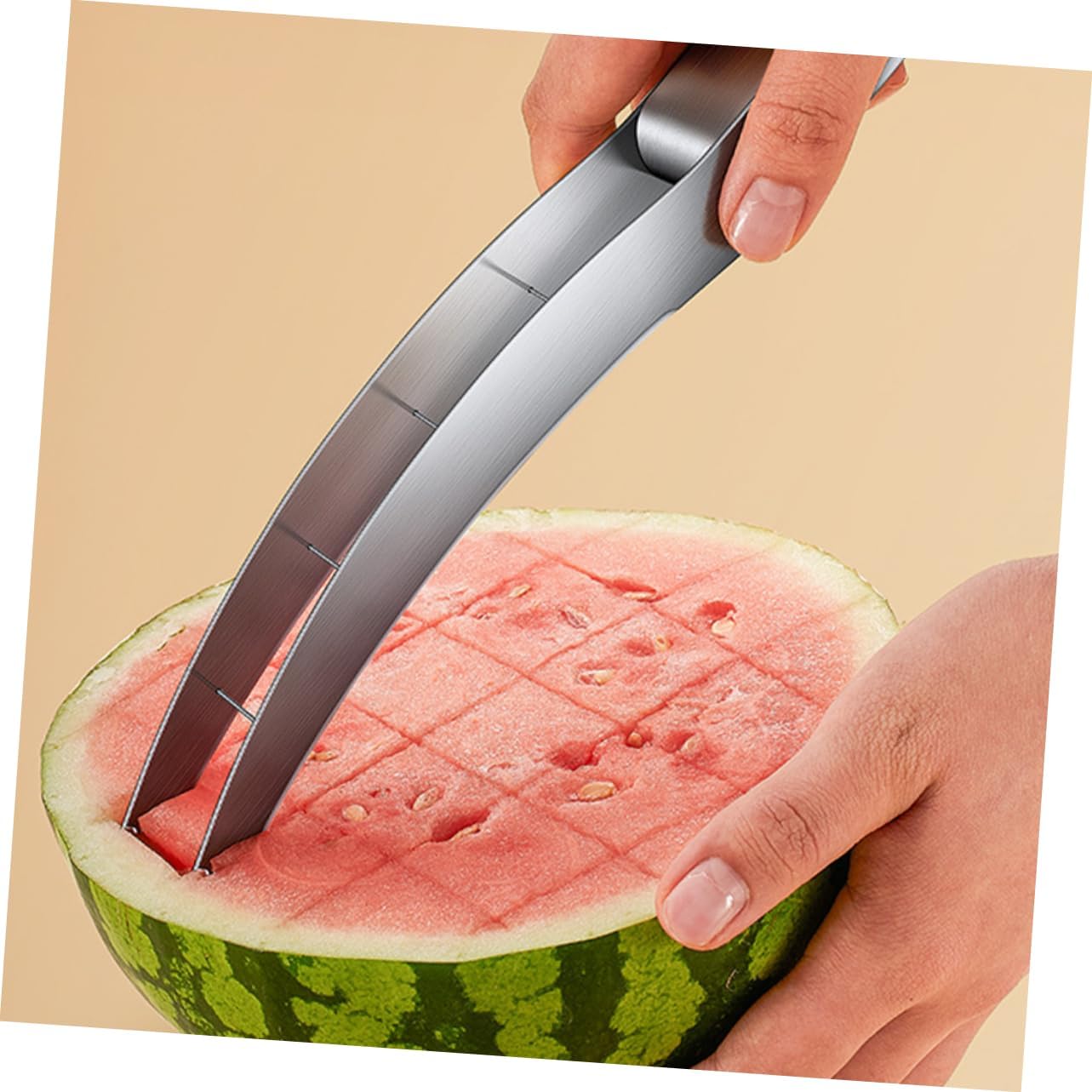Xmas Watermelon Cutter Stainless Steel Kitchen Utensil for Melon