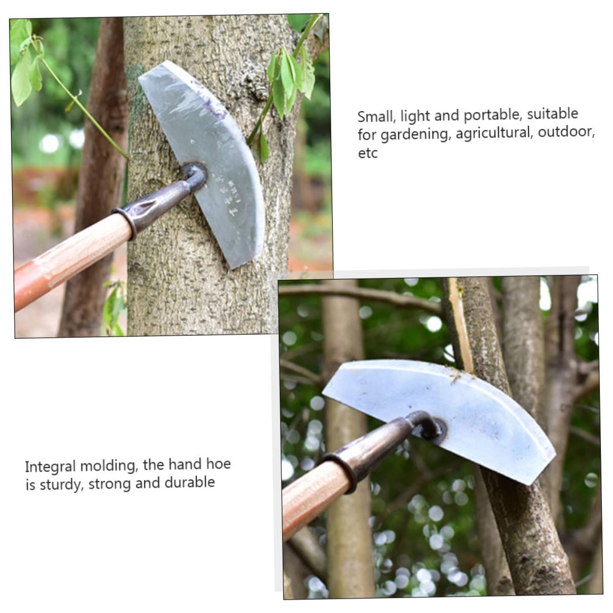 BESTonZON 3 Stck. Hand Hacke Multifunktionales Gartenwerkzeug zum Entfernen von Robuste und Leichte Garten Hacke für Präzise Gartenpflege für Gartenliebhaber und Pflanzenfreunde