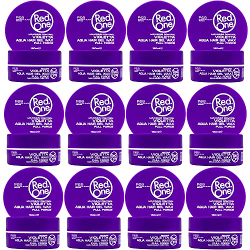 Cire RedOne Violette pour dompter les cheveux rebelles et fixer les contours