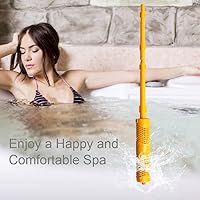 Vista 7 de Palos minerales de filtro interno de spa OBMAO para cartucho de filtro de tina de hidromasaje con 4 meses de vida útil universal para piscina y tina