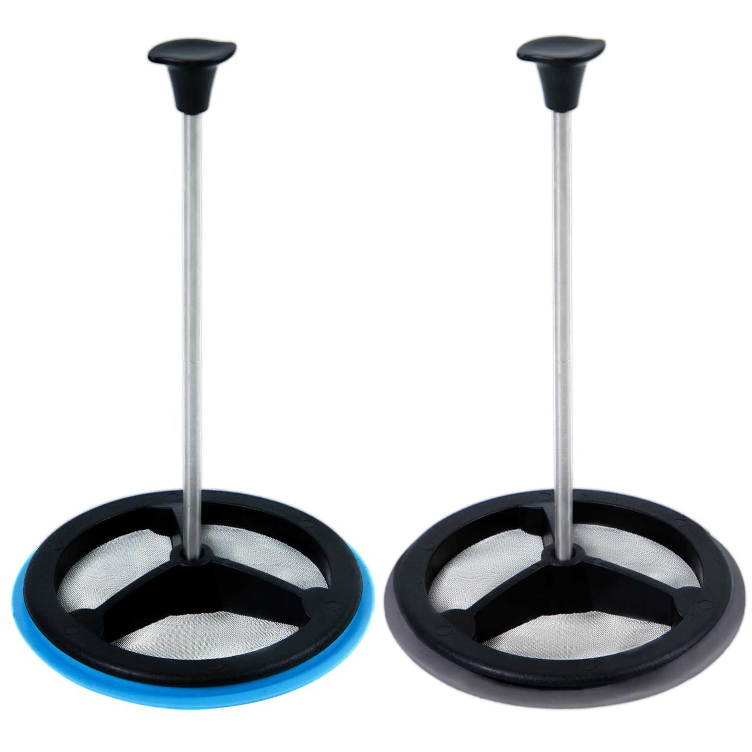 Paquete de 2 cafeteras de prensa francesa de silicona compatibles con estufas de camping Jetboil Flash, cafetera de prensa francesa para estufas de camping Jetboil Flash, tamaño regular (2)