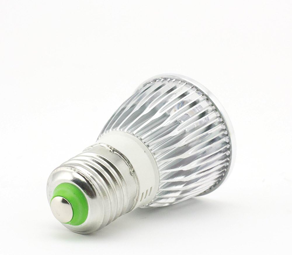 SUPERNIGHT LED Plant Light Bulb E27 5W Led Grow Lights Full Spectrum Light Bulbs Greenhouse Growing and Flowering Lamps for Indoor Garden and Hydroponic Plants Lighting Bulbs (AC 85~265V)