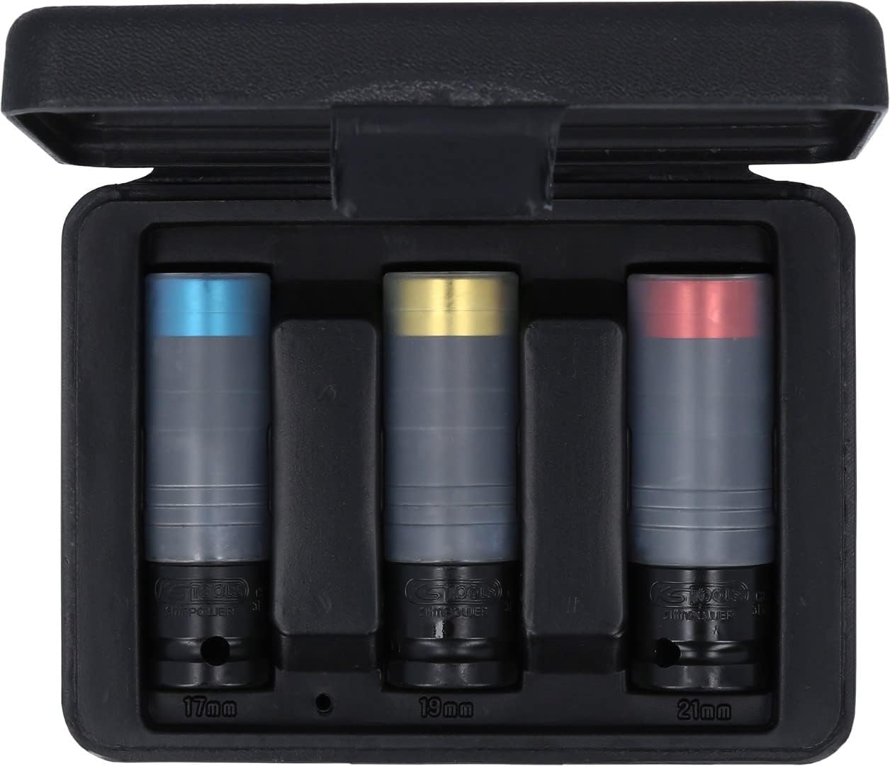 KS TOOLS SlimPOWER Alloy Rim Impact Socket Set, 3 pcs, 1/2"