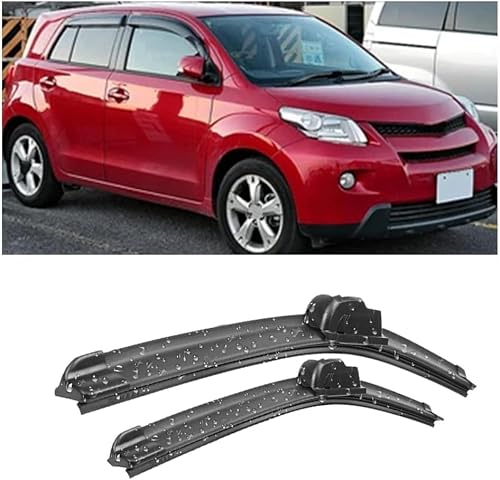 RESKIU Car Front Windshield Wiper Blade Set Replacement for Toyota Urban Cruiser Ist XP110 2007-2016, All Season Windscreen Wipers Quiet Easy Installation