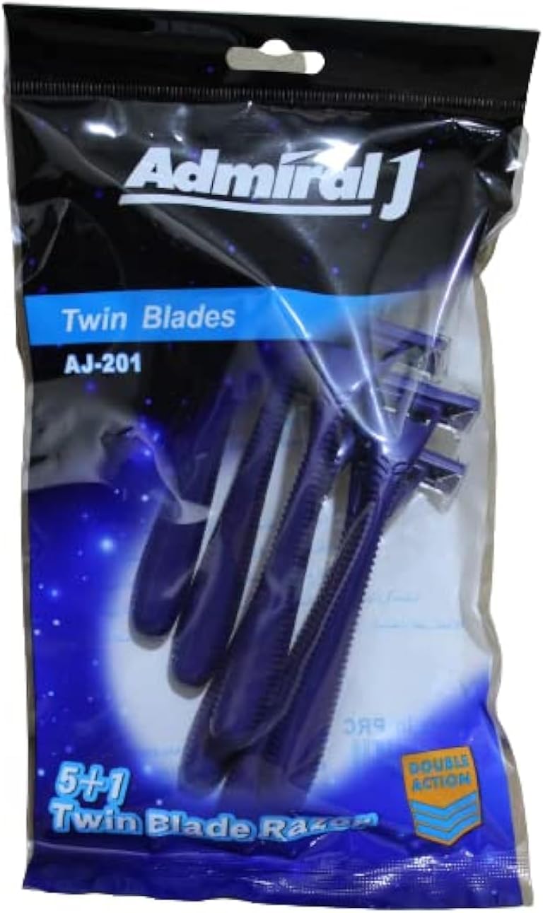 Admiral J 201 Quick Shaving Razor 6 Pieces