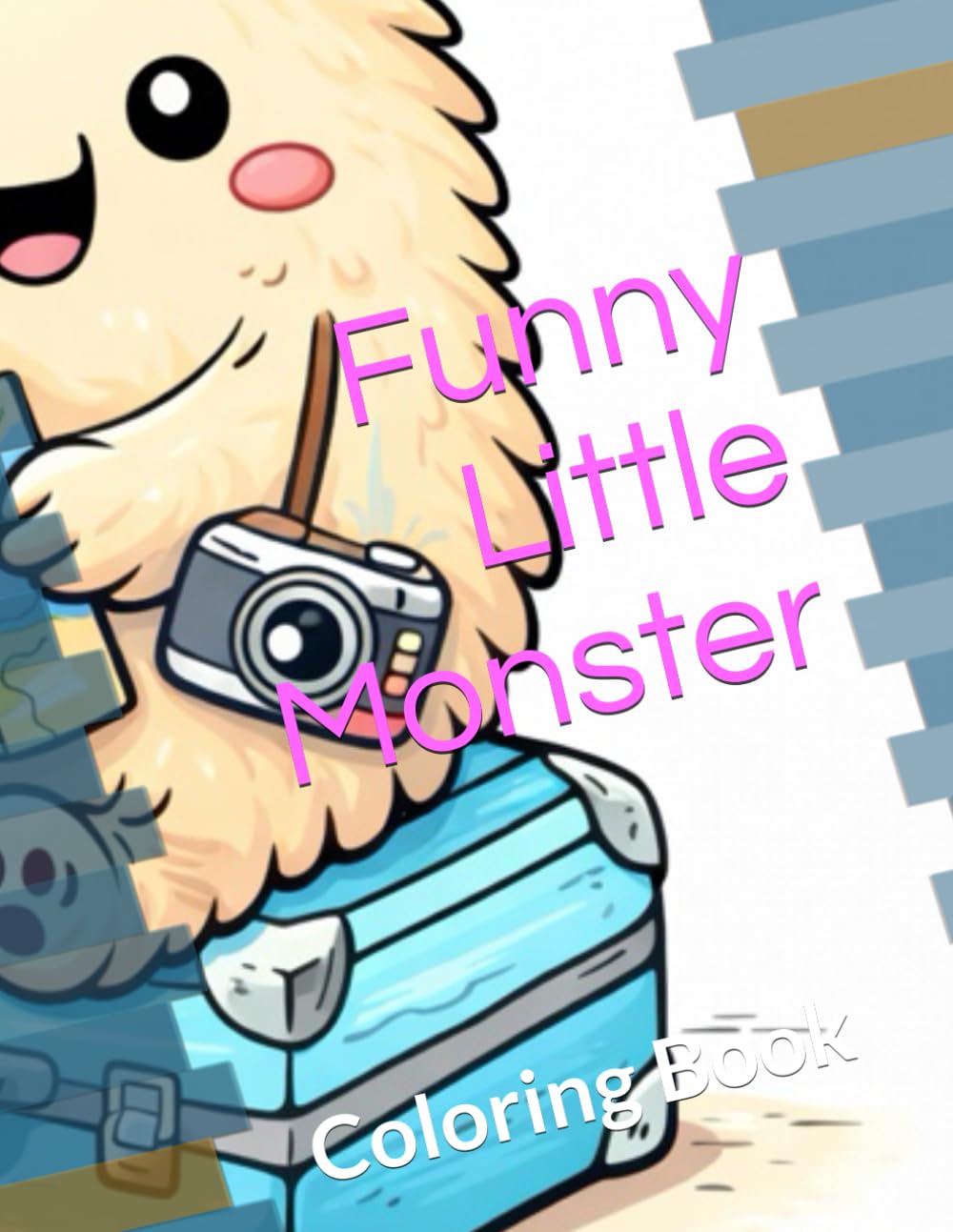 Funny Little Monster: Coloring Book