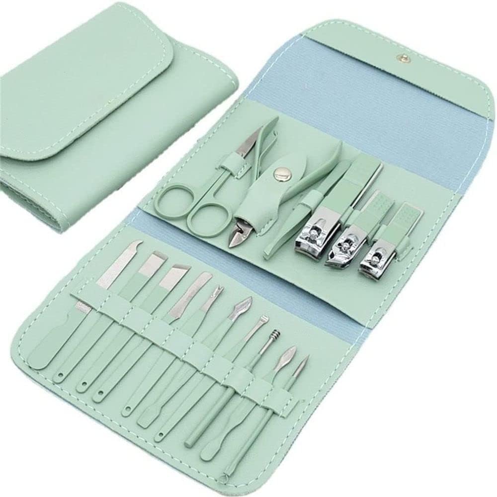 STAREWA 16-Piece Professional Nail Clippers Set, Stainless Steel Manicure Pedicure Set, Manicure Set for Manicure and Pedicure, Cuticle Cleaning, Home, Travel (Multicolor, Pack of 1)-image-38