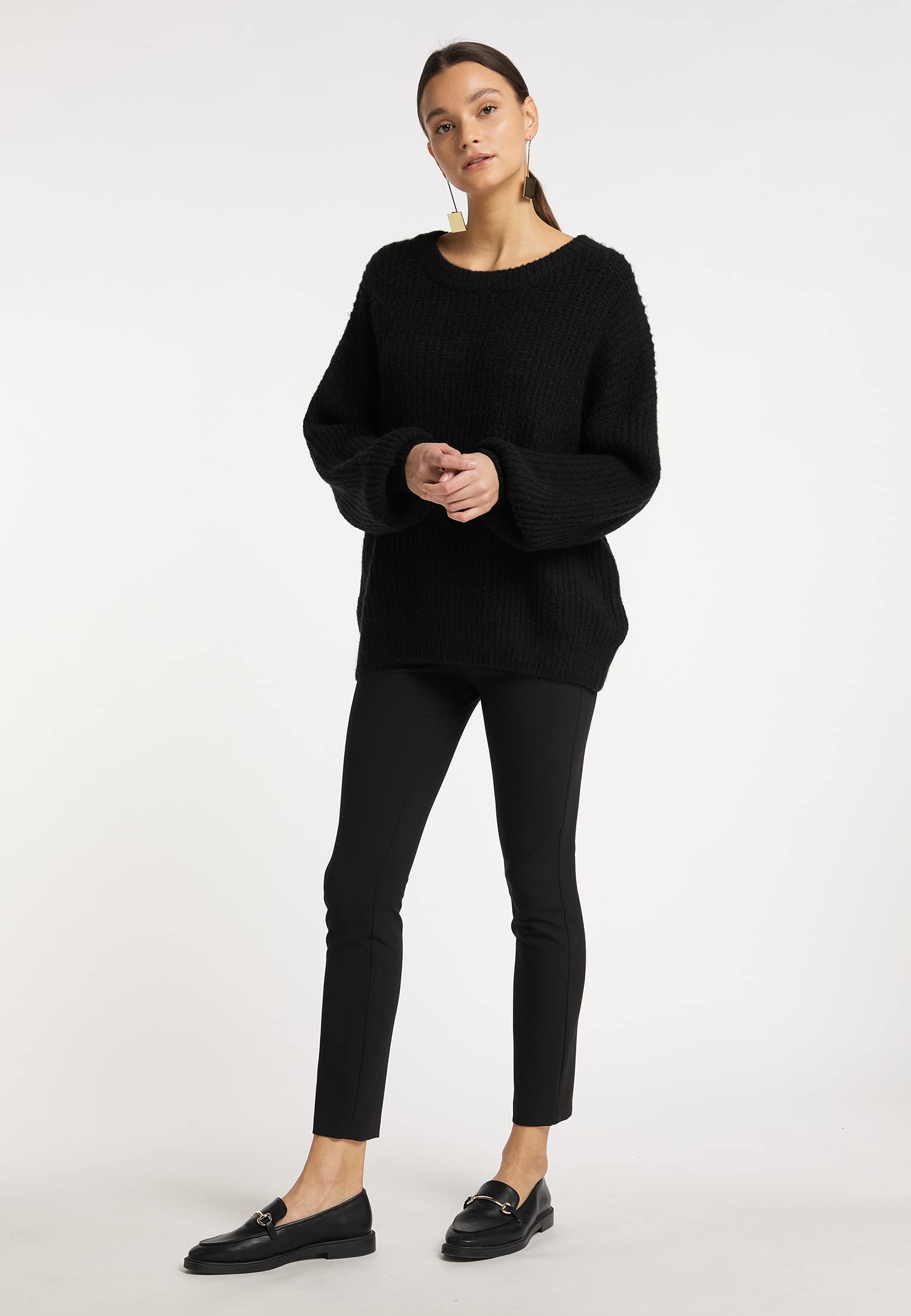 IMANE Maglione Girocollo Donna