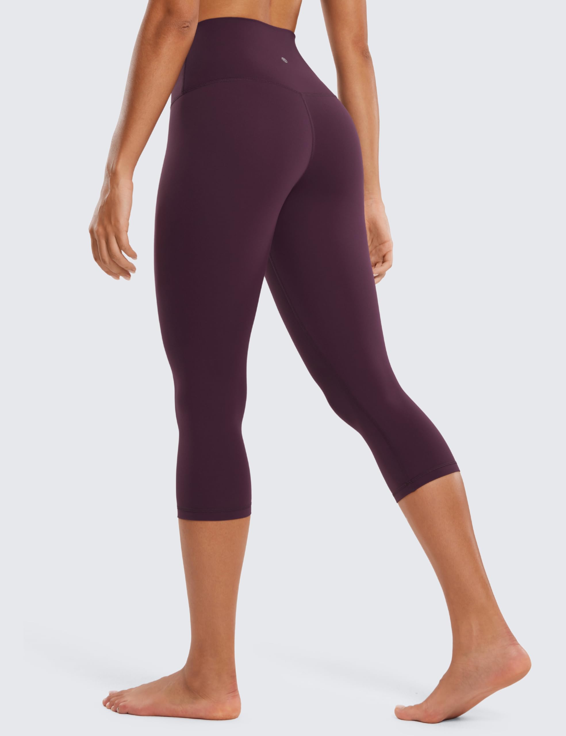 CRZ YOGA Damskie legginsy Butterluxe z wysokim stanem i 19 cali - spodnie do jogi Butter Soft Capris