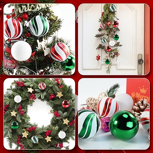 Boules de Noël incassables 6 cm pour éviter la casse du sapin - 8