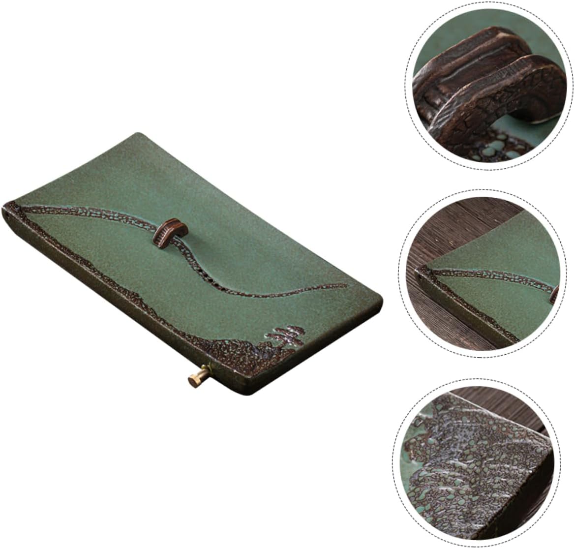 Exclusive Teapot Coaster Vintage Desktop Teapot Tray Perfect Storage Plate for Tea Accessories