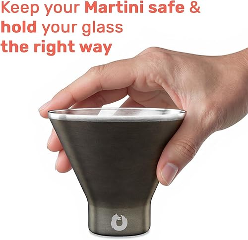 Miniatura 6 de SNOWFOX - Vaso de coctel de acero inoxidable con aislamiento.