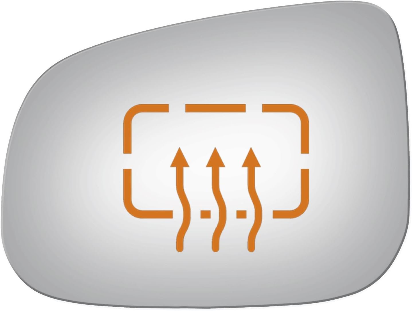 Burco 5349H Side View Mirror Heated Jaguar Super V8 2008-2009 Driver