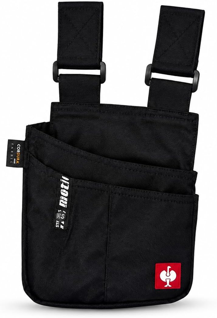 e.s.Motion Worker Bag - Practical for Crafts & DIY - Versatile with Multiple Compartments and Attachment Loops