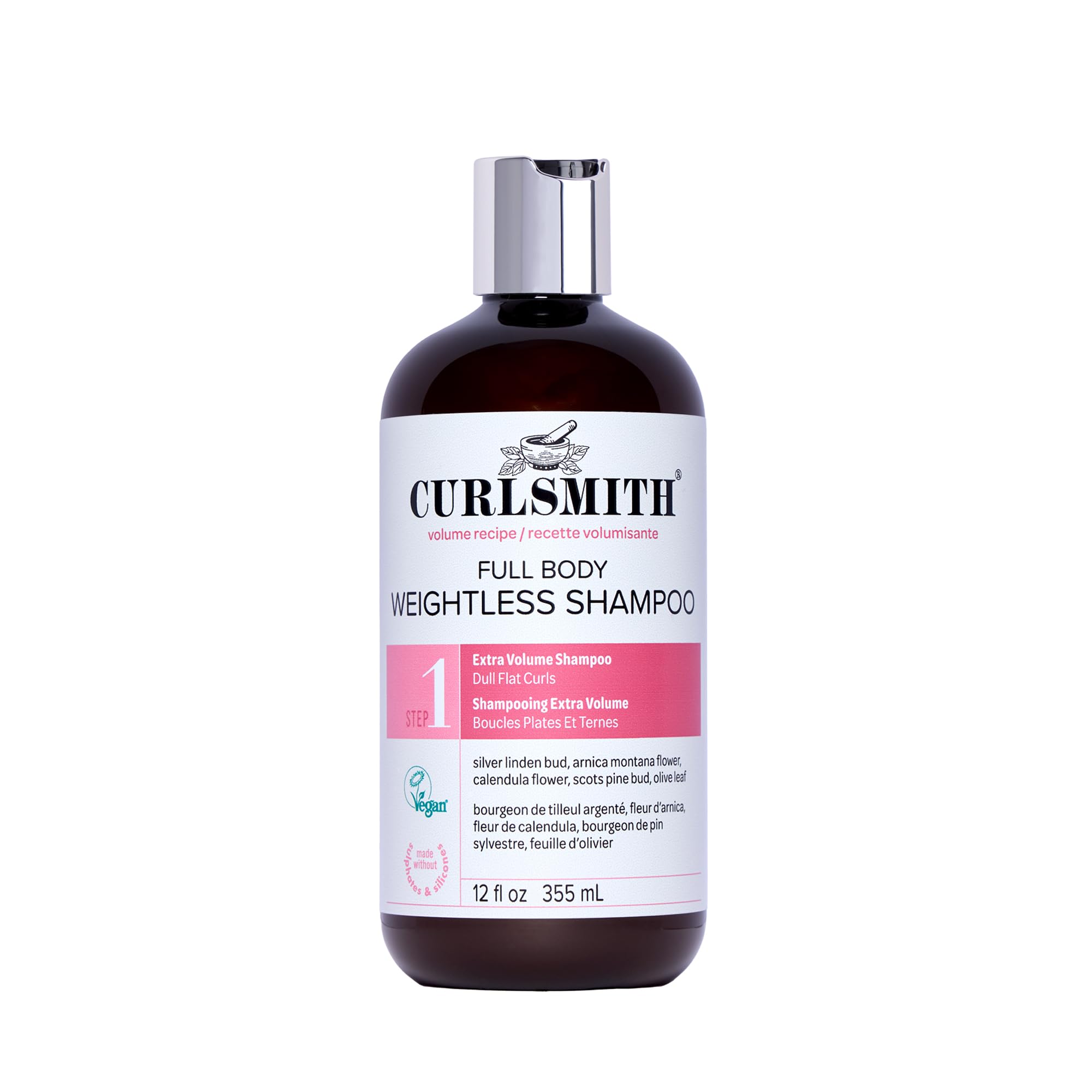 Curlsmith Full Body Weightless Shampoo - Shampoo Volumizzante Per Ricci, Vegano E Cruelty Free (12 Oz)-image