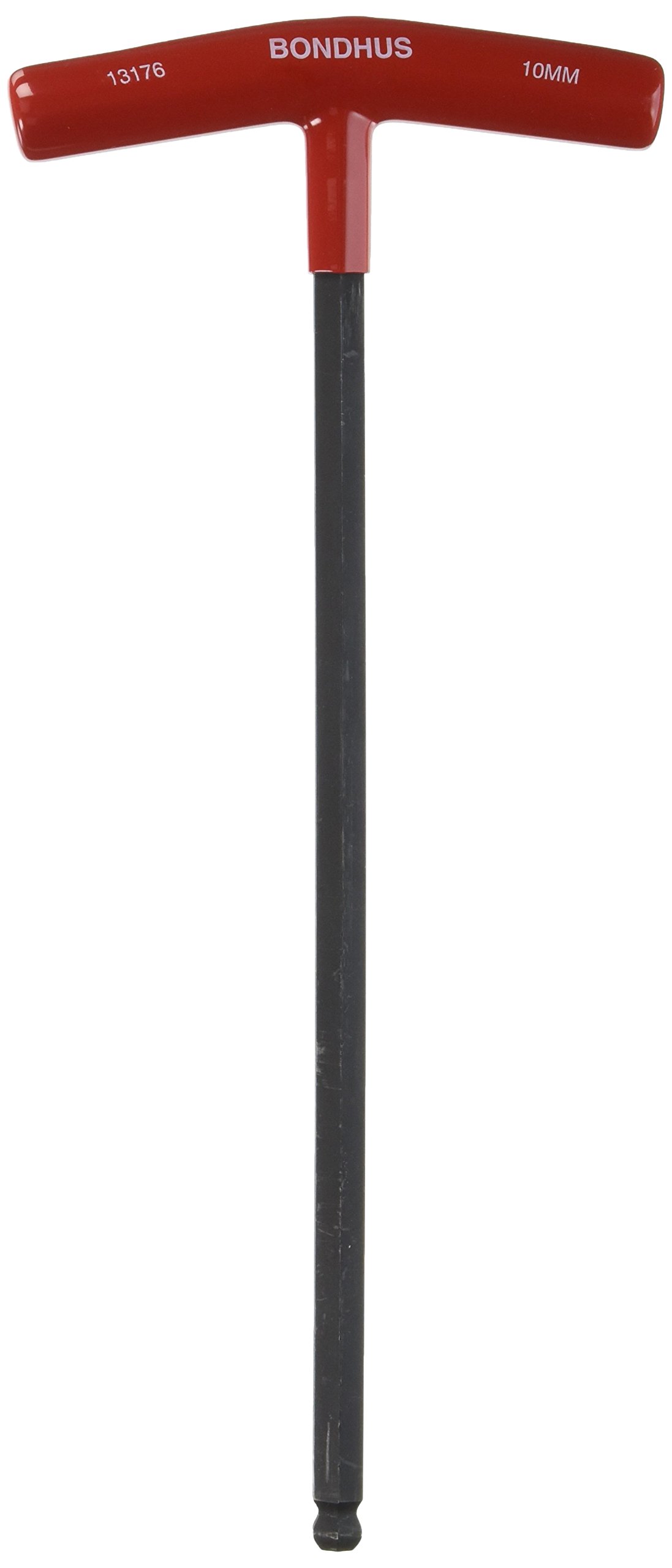 Bondhus 13176 10mm Ball End Tip Graduated Length T-Handle with ProGuard Finish, 307mm, 2 Piece