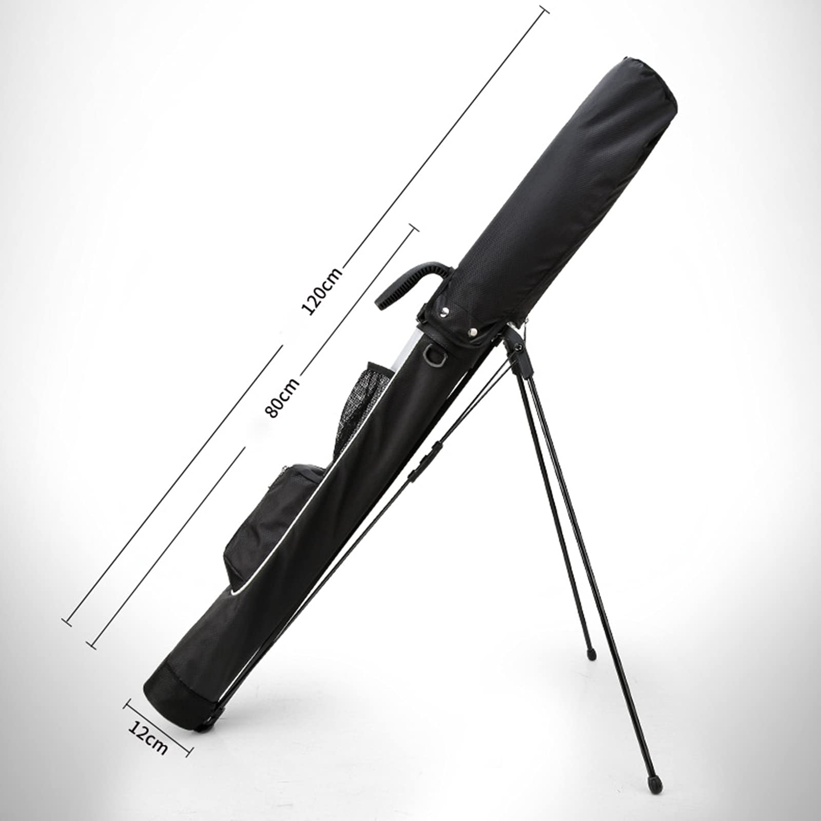 Amazon | ゴルフ セルフスタンド クラブケース 9本収納 大容量ポケット