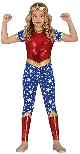 FIESTAS GUIRCA Disfraz de Wonder Heroína para niña