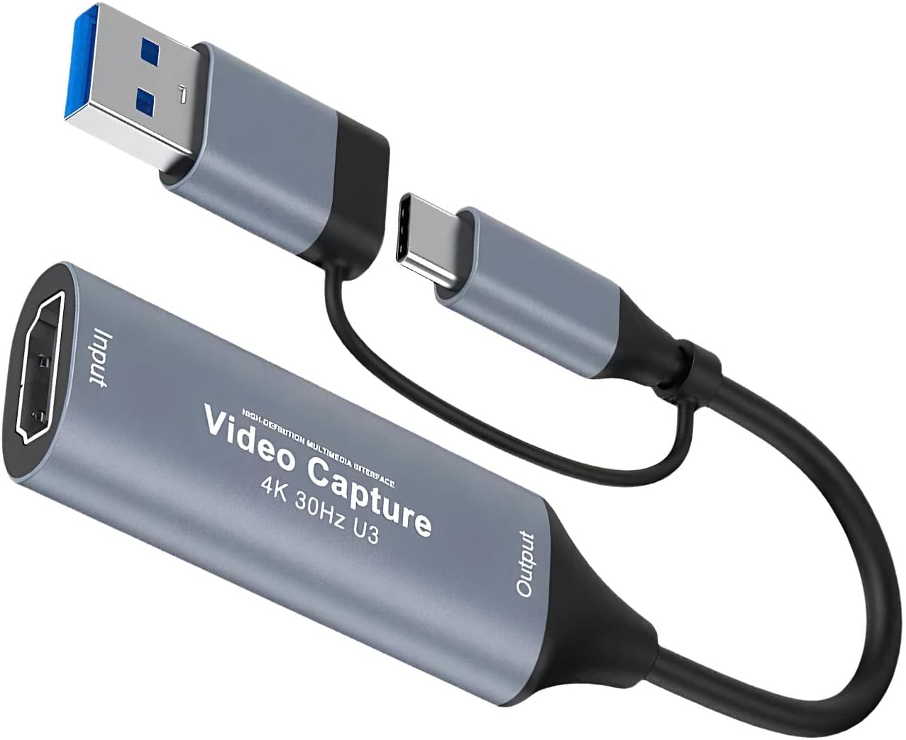 – Capture Card for Streaming | Audio Transfer Adapter,USB Live Stream Capture Card,for Laptop Camera Phone Game Streaming Recording PC TV VCR