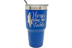 Horses Keep Me Stable Tumbler, The Perfect Gift for Equestrians