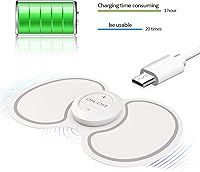 Vista 6 de OSITO FSA Unidad TENS inalámbrica Estimulador muscular Máquina de masaje EMS con control remoto recargable mini dispositivo de terapia de alivio