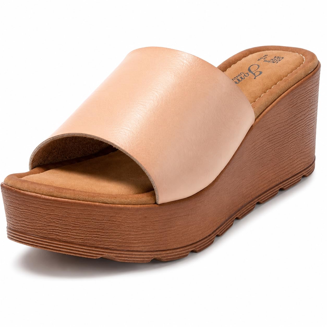 JOMIX Chanclas Mujer Verano con Cuñas Esparto Sandalias Cuña Mujer Sandalias Mujer Comodas