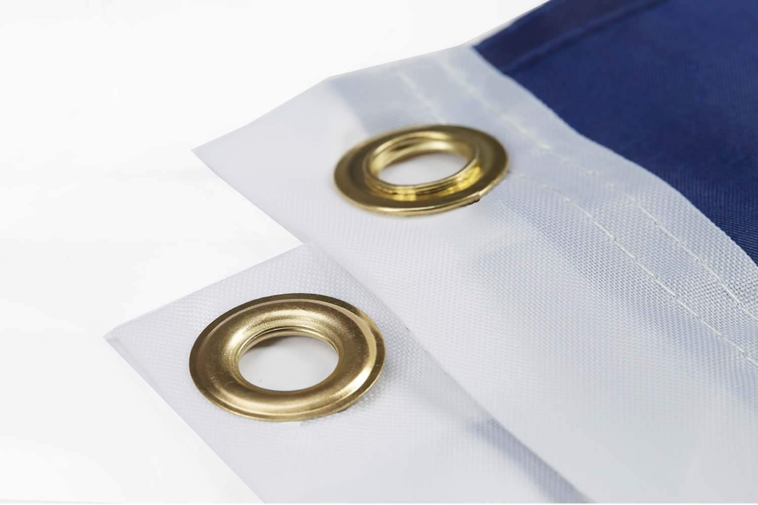 American Flag 4x6 FT Outdoor - US Durable USA Flags Indoor - Vivid Color Double-Stitched Edges Brass Grommet with Brass Grommets (4x6 FT) - Image 4