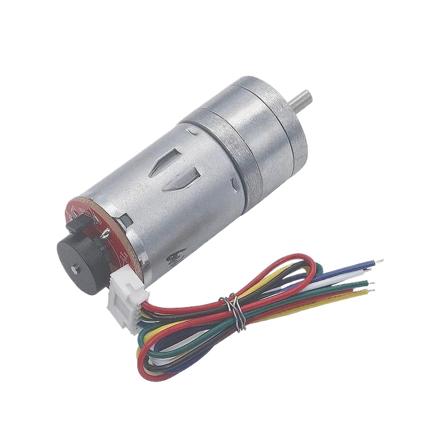 1 motoréducteur avec codeur de vitesse JGA25-370 à couple élevé (60 tr/min, 6 V)