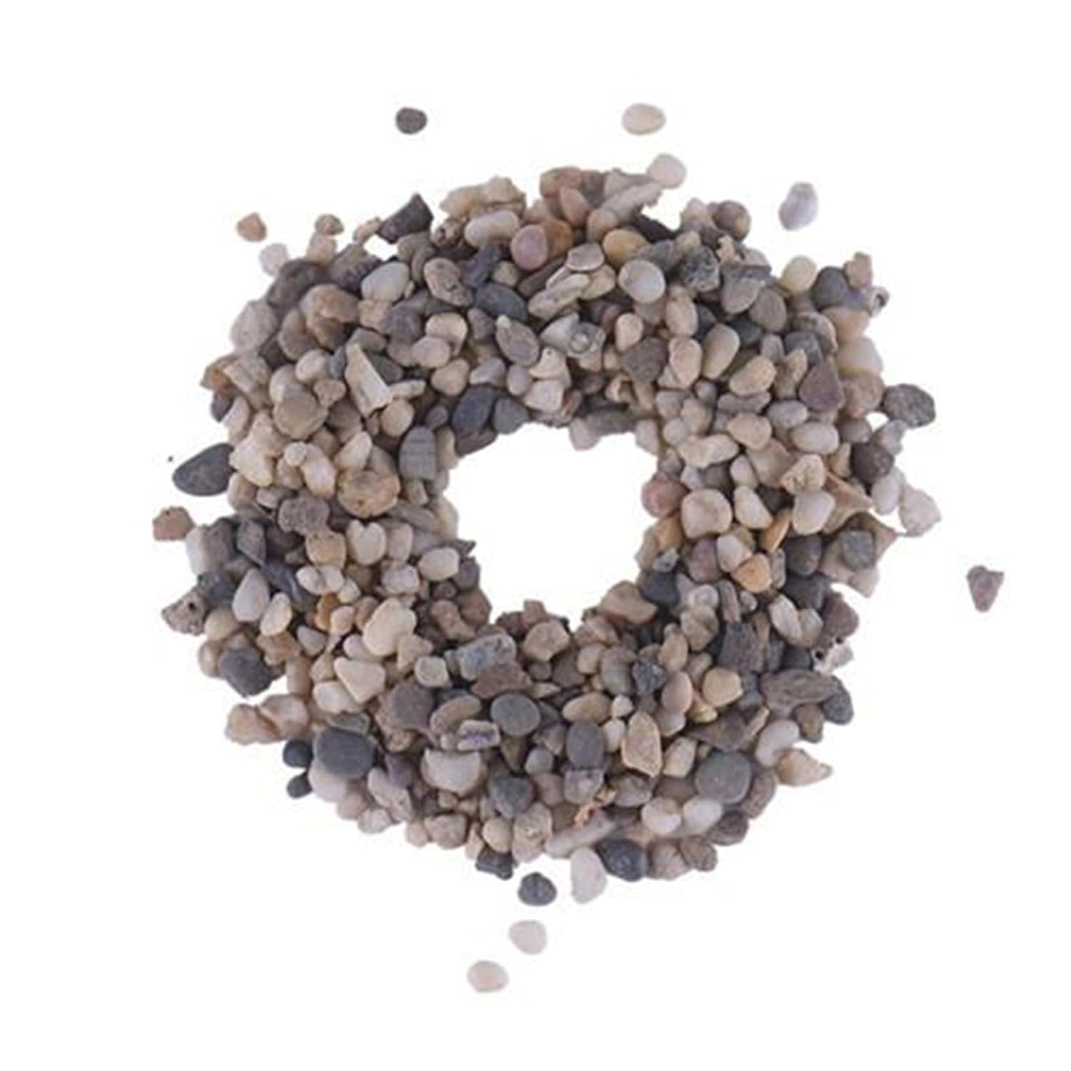 Natural Pebble Decorative Stones, 180g River Gravel