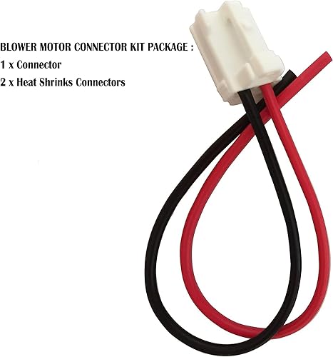 Miniatura 9 de Arnés de cable de repuesto 82998-12380 90980-10916, 6 pulgadas, calibre 12, compatible con Toyota Tacoma 2005-2016, conector del motor del soplador,