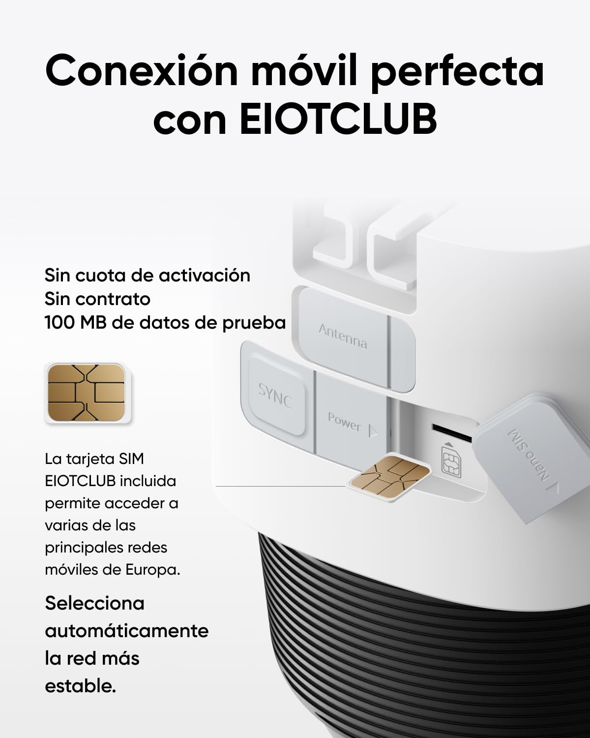 eufy Security Camara vigilancia WiFi Exterior 4G LTE CAM S330 | 4K UHD con movimiento horizontal y vertical, panel solar, seguimiento IA de personas y vehículos, con SIM