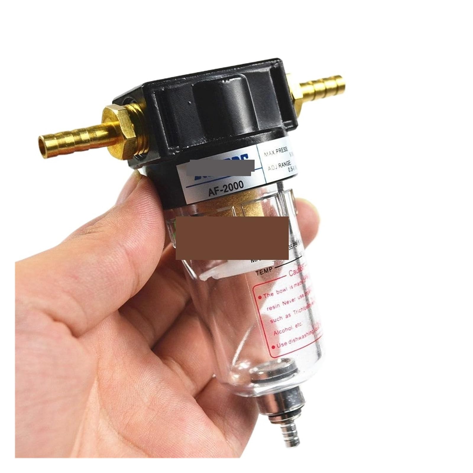 Pułapka na olej Pułapka na olej z akcesoriami do filtrowania zanieczyszczeń (8 mm Fitting)