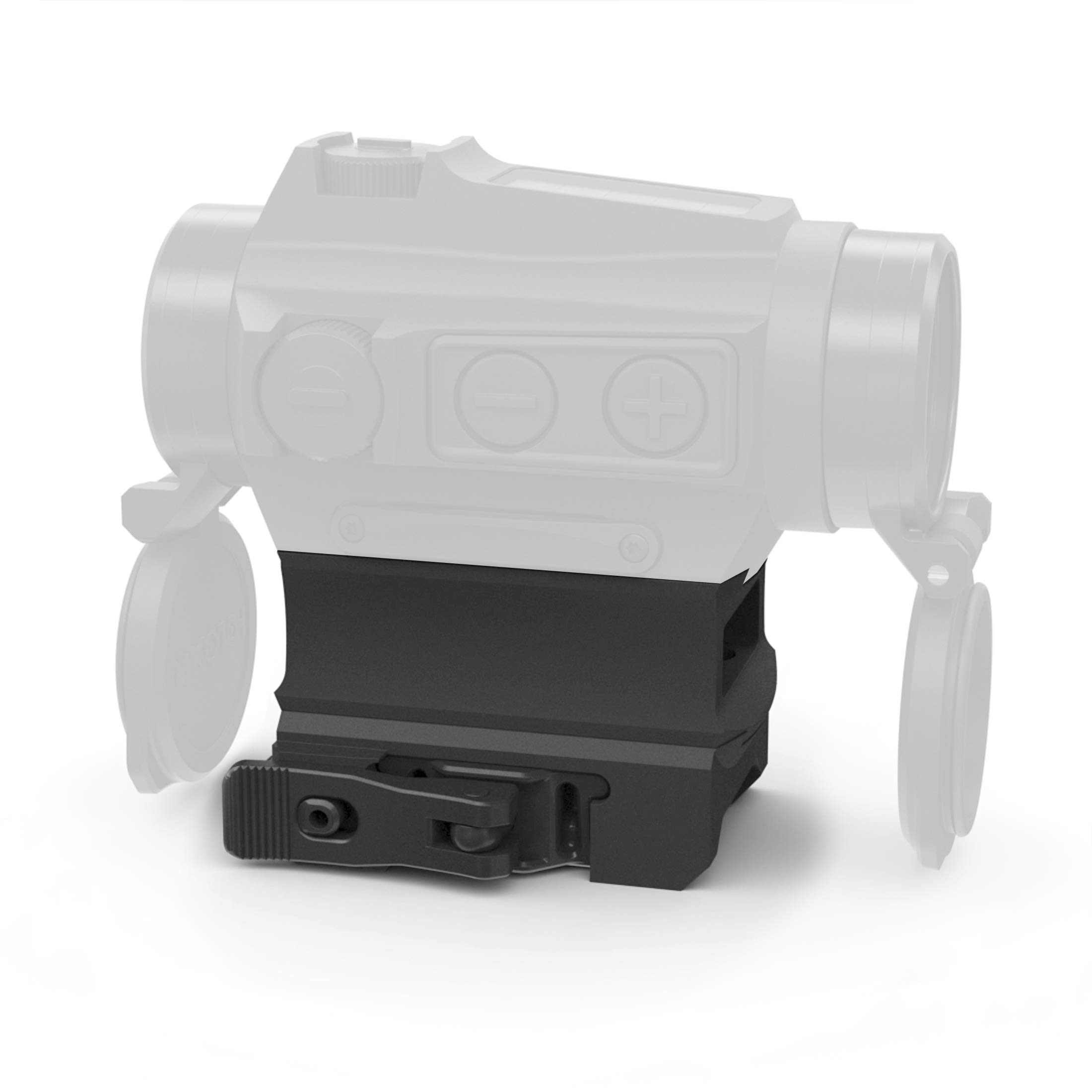 Haute Montage Rapide QD en Deux Parties HS-Mount-AR-Riser-QD, pièce Accessoire pour viseur Point Rouge Holosun - 70128741