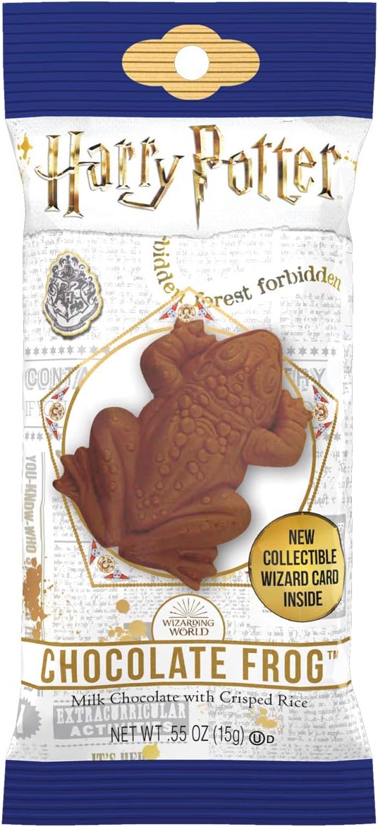 Chocolate Frog and Collectible Card, 0.55 Ounces, (2 Pack)
